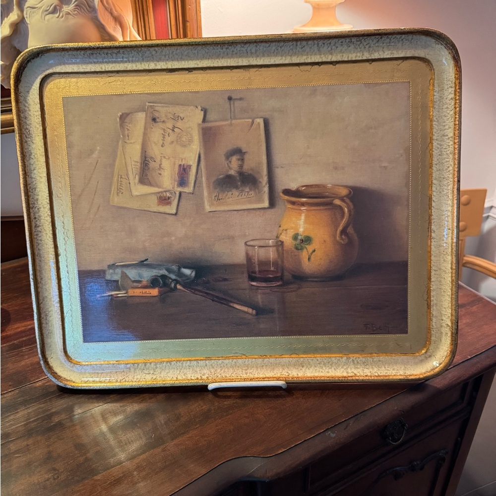 VIETRI Made in Italy Wood Serving Tray